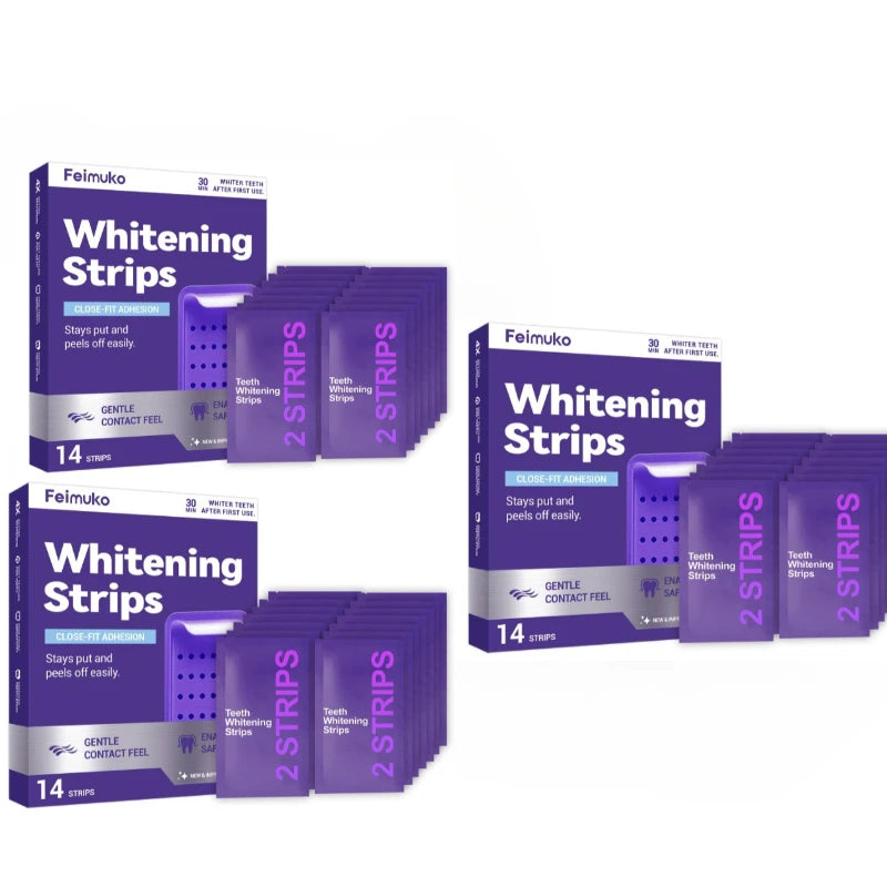 Purple Tooth Whitening Strips