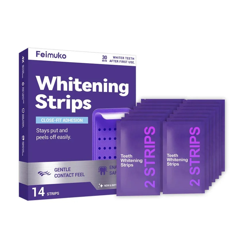 Purple Tooth Whitening Strips